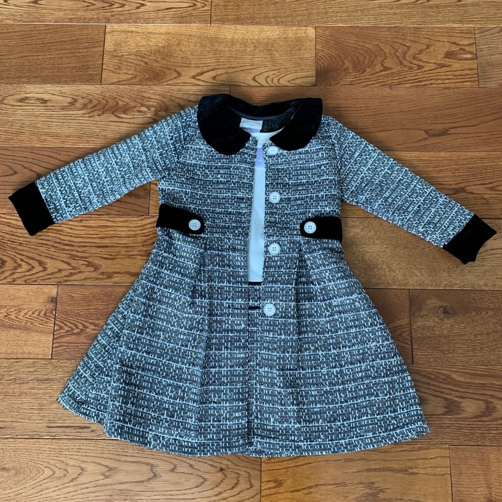 Formal dress and coat - size 4T
